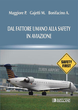 copertina Dal fattore umano alla safety in aviazione