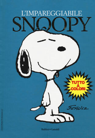 copertina L'impareggiabile Snoopy