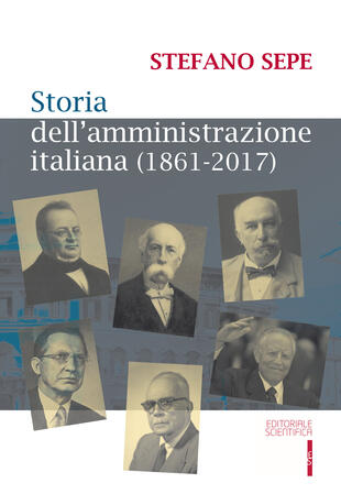 copertina Storia dell'amministrazione italiana (1861-2017)