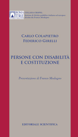 copertina Persone con disabilità e Costituzione