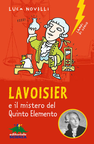 copertina Lavoisier e il mistero del quinto elemento