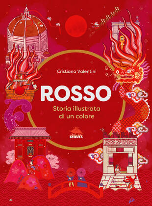 copertina Rosso. Storia illustrata di un colore