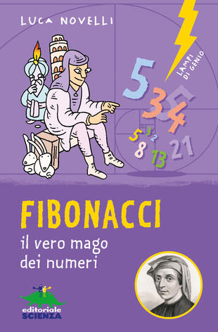 copertina Fibonacci. il vero mago dei numeri. Ediz. illustrata