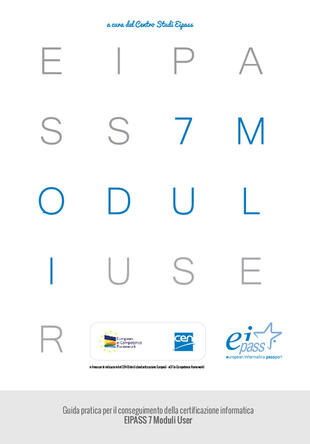copertina EIPASS 7 moduli user. Guida pratica per il conseguimento della certificazione informatica