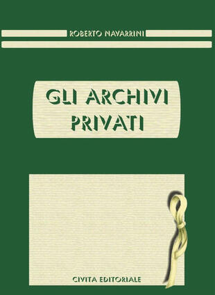 copertina Gli archivi privati