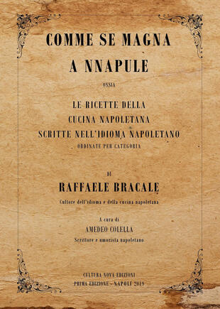 copertina Comme se magna a Nnapule. Le ricette della cucina napoletana scritte nell'idioma napoletano ordinate per categoria