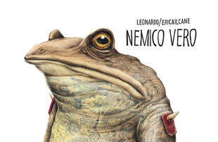 copertina Nemico vero. Con Poster