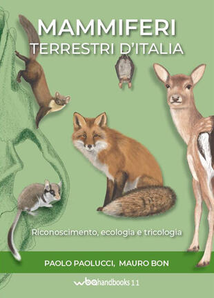 copertina Mammiferi terrestri d'Italia