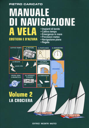 copertina Manuale di navigazione a vela. Costiera e d'altura