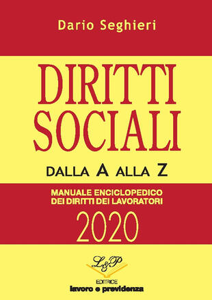 copertina Diritti sociali dalla A alla Z. Manuale enciclopedico dei diritti dei lavoratori