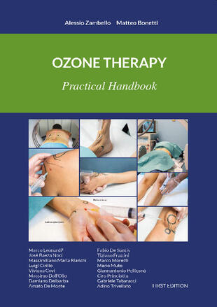 copertina Ozone therapy. Practical handbook. Ediz. integrale