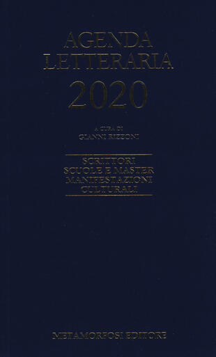 copertina Agenda letteraria 2020
