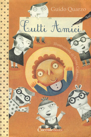 copertina Tutti amici. Ediz. a colori. Con Poster