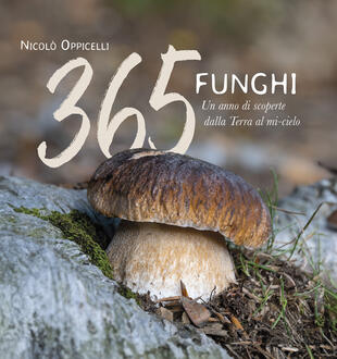 copertina 365 funghi. Un anno di scoperte dalla terra al mi-cielo