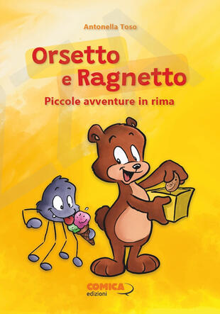 copertina Orsetto e Ragnetto. Piccole avventure in rima