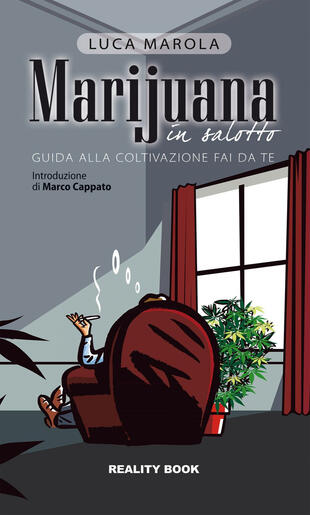 copertina Marijuana in salotto. Guida alla coltivazione fai da te
