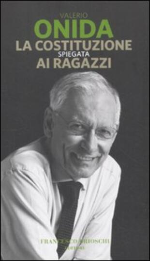copertina La Costituzione spiegata ai ragazzi