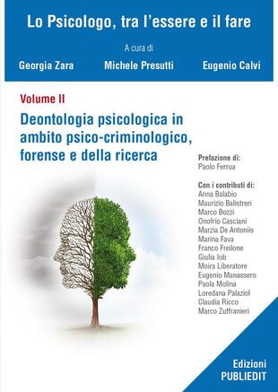 copertina Deontologia psicologica in ambito psico-criminologico, forense e della ricerca
