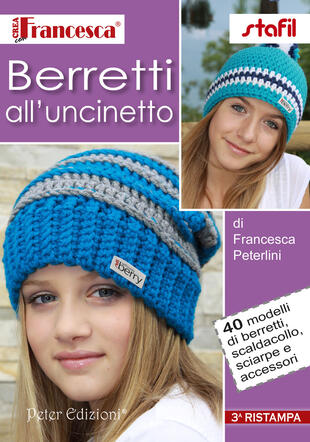 copertina Berretti all'uncinetto