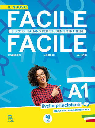 copertina Facile facile. Libro di italiano per studenti stranieri. A1 livello principianti