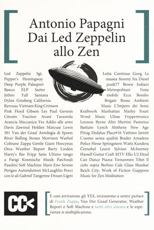 copertina Dai Led Zeppelin allo Zen