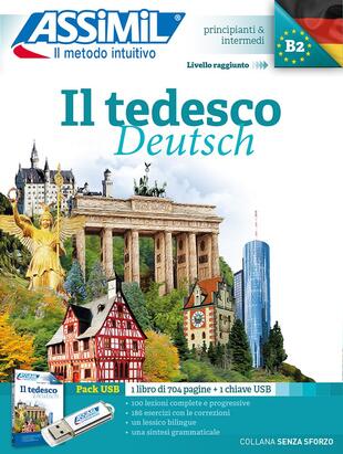 copertina Il tedesco. Con USB Flash Drive