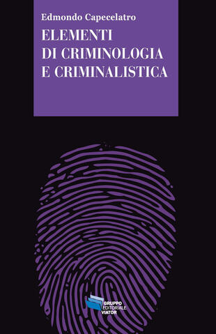 copertina Elementi di criminologia e criminalistica