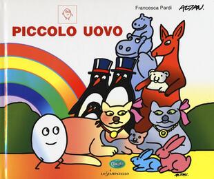 copertina Piccolo uovo. In CAA (Comunicazione Aumentativa Alternativa). Ediz. a colori