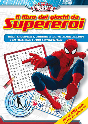 copertina Spiderman. Il libro dei giochi da Supereroi