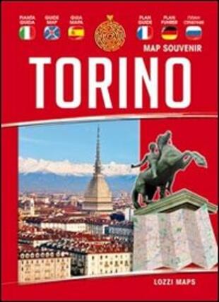 copertina Torino map souvenir. Guida e mappa