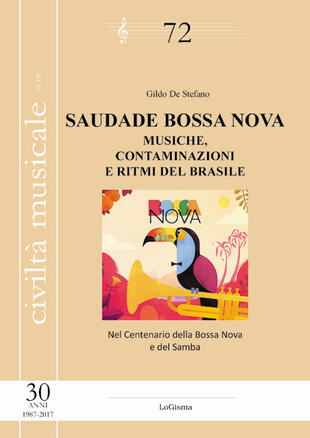 copertina Saudade Bossa Nova. Musiche, contaminazioni e ritmi del Brasile