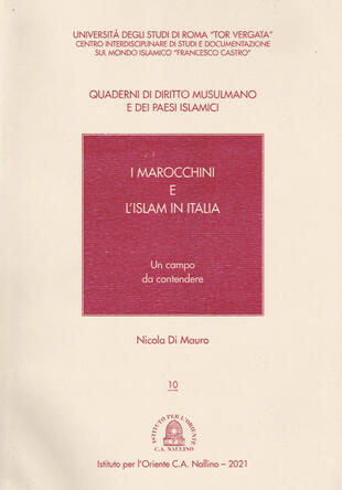 copertina I marocchini e l'islam in Italia. Un campo da contendere