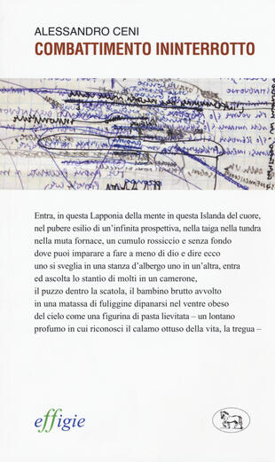 copertina Combattimento ininterrotto. Ediz. illustrata