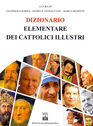 copertina Dizionario elementare dei cattolici illustri