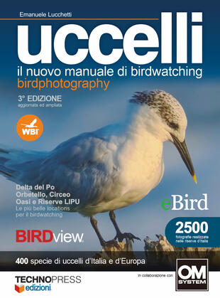 copertina Uccelli. Il nuovo manuale di birdwatching