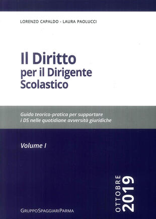 copertina Il diritto per il dirigente scolastico