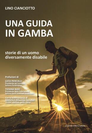 copertina Una guida in gamba. Storie di un uomo diversamente disabile