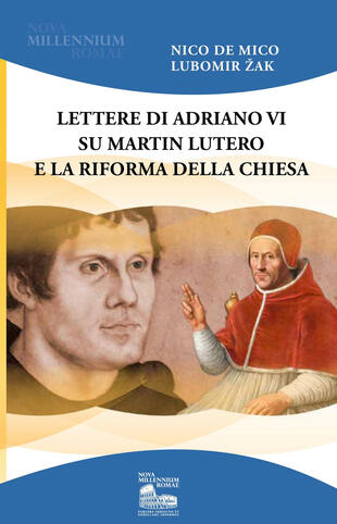copertina Lettere di Adriano VI su Martin Lutero e la riforma