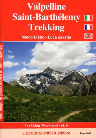 copertina Valpelline, Saint-Barthélemy trekking. Ediz. italiana, inglese e francese