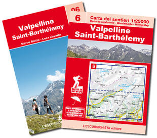copertina Valpelline, Saint-Barthélemy. Ediz. italiana, inglese e francese. Con mappa escursionistica 1:25.000