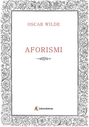 copertina Aforismi