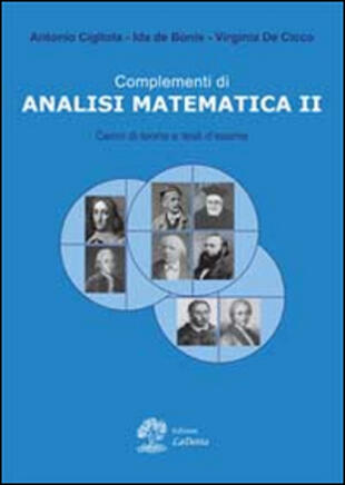 copertina Complementi di analisi matematica 2