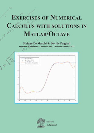 copertina Exercises of numerical calculus with solutions in MATLAB/OCTAVE