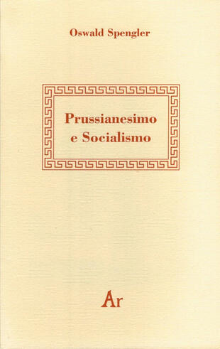 copertina Prussianesimo e socialismo