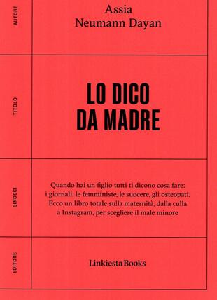 copertina Lo dico da madre
