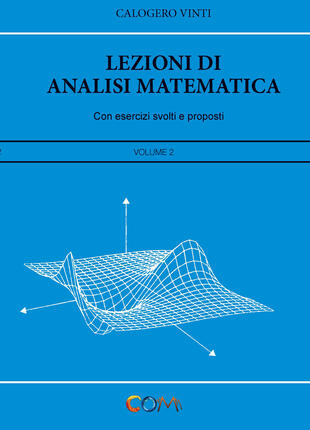 copertina Lezioni di analisi matematica