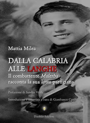copertina Dalla Calabria alle Langhe. Il combattente Malerba racconta la sua lotta partigiana