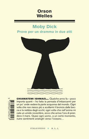 copertina Moby Dick. Prove per un dramma in due atti