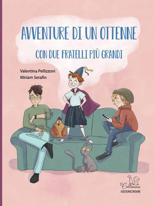 copertina Avventure di un ottenne con due fratelli pi&ugrave; grandi. Ediz. a colori