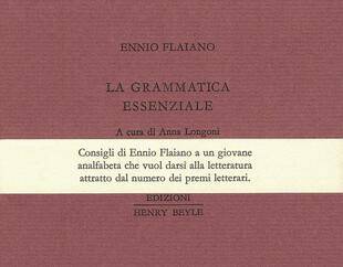 copertina La grammatica essenziale